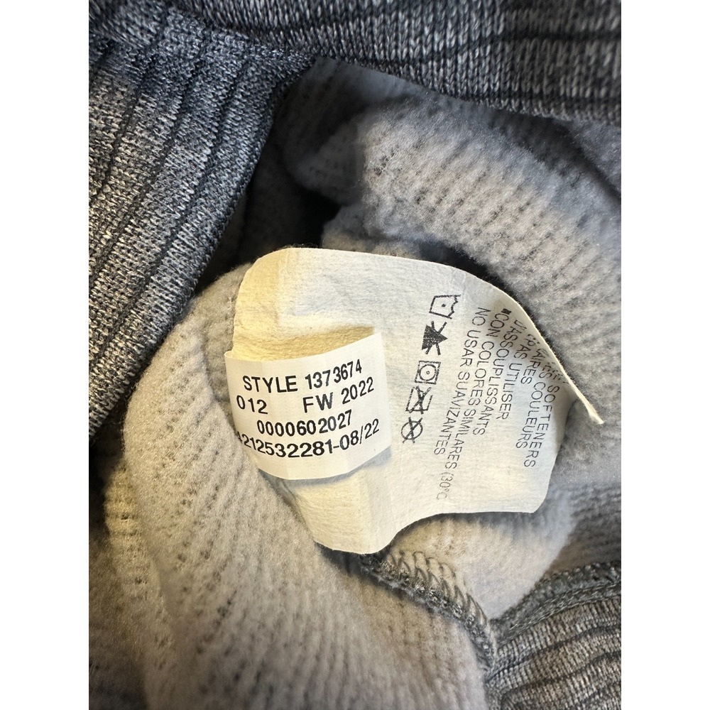 Under Armour Mens Storm Sweaterfleece Quarter-Zip Grey Striped 1373674 Large - Picture 9 of 11